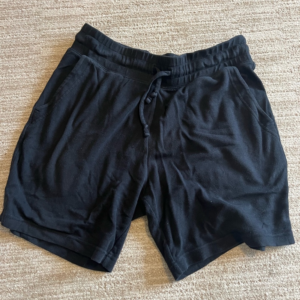 Alternative Black Athletic Men's Shorts